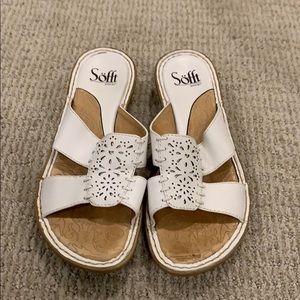 White Sofft sandal